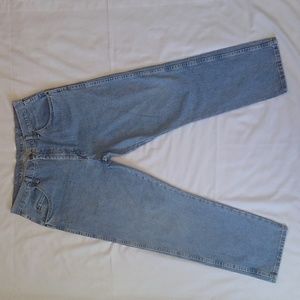 Wrangler Blues Straight Denim Blue Jeans 38 X 30